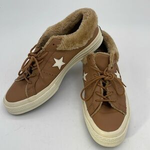 Converse One Star Low Street Warmer Unisex Shoes Women 9 Men 7